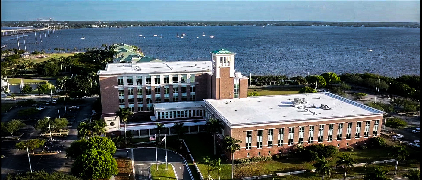 Charlotte Courthouse  overhead view